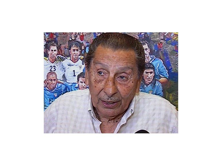 Ghiggia es uno de los ex futbolistas que sortearán el mundial