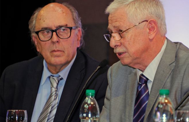 El ministro de Salud Jorge Basso presenta a Marcos Carámbula como nuevo líder de ASSE.