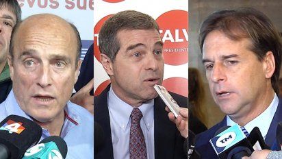 lacalle pou o talvi le ganarian a martinez en balotaje, segun opcion