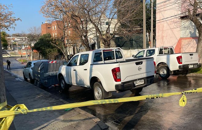 Homicidio en el Cerro. Foto: Paola Botti, Subrayado.