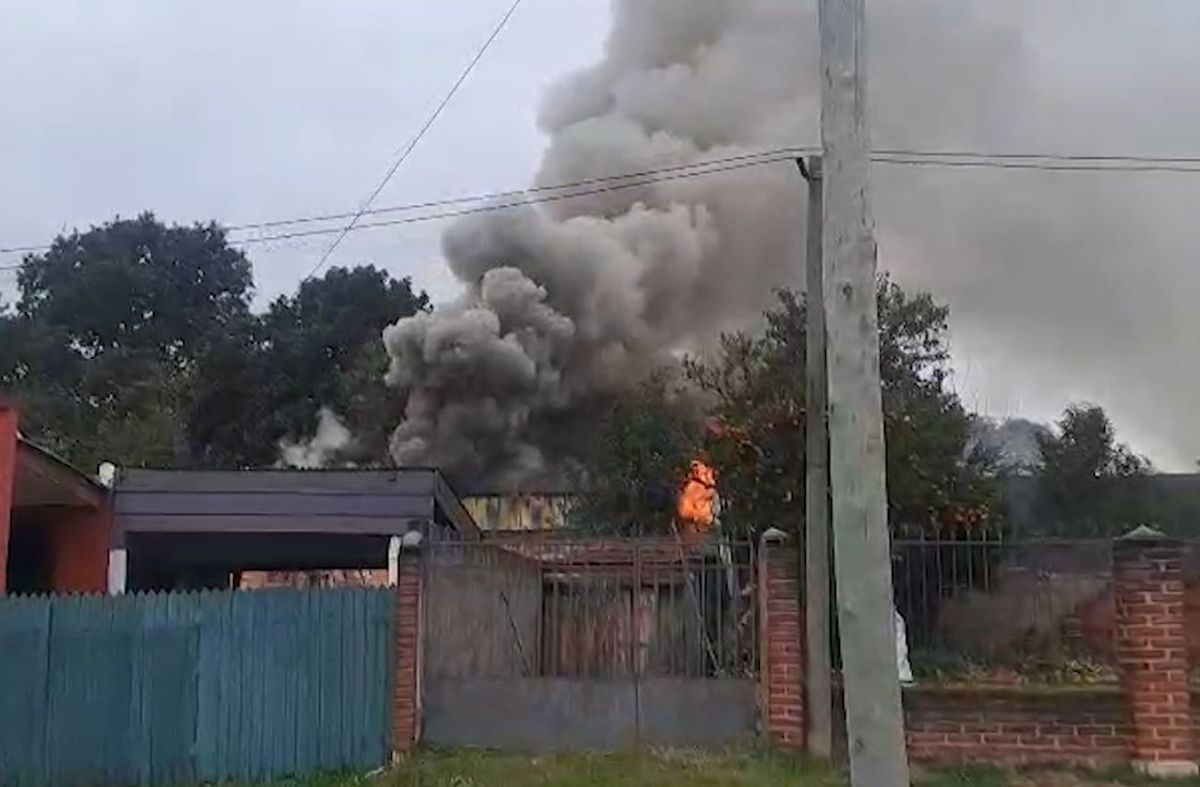 Un hombre murió carbonizado en incendio de vivienda en Rivera; Bomberos indicó que tenía problemas de movilidad