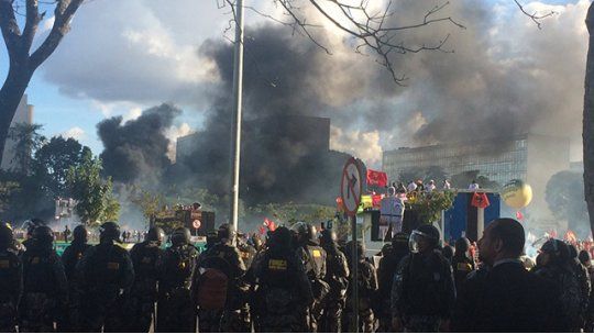 brasil ministerios fuego