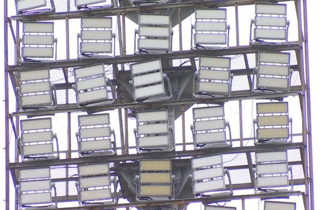 El Estadio Centenario casi pronto.