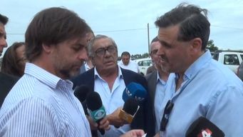 vamos a tener novedades, dijo lacalle pou a comerciantes de rio negro que piden control de contrabando