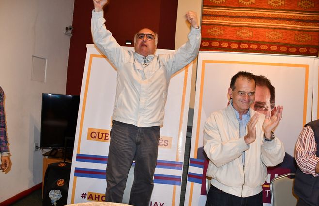 Guillermo Domenech, exescribano de Presidencia. 