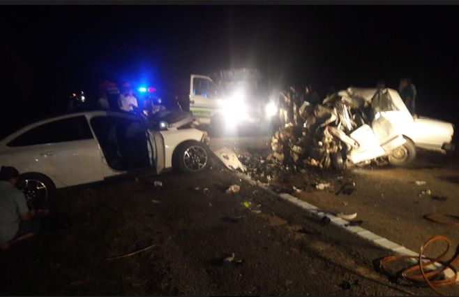 Foto: Willan Dialutto, Subrayado. el choque frontal que involucró a cinco autos en total.