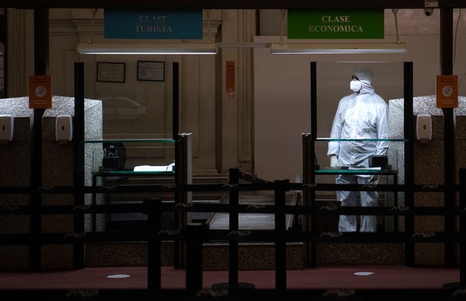 Ingreso al país en la terminal de Buquebus&nbsp;
