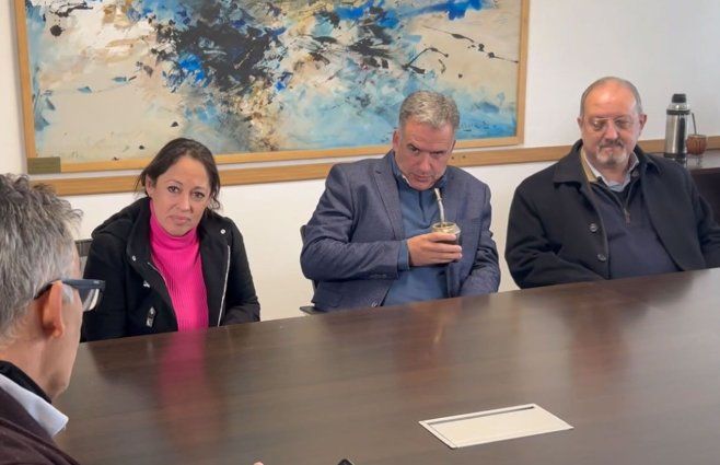 Presidente Orsi en CURE Maldonado, Universidad de la República. 