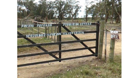 Empresario cercó y cerró a candado balneario El Palenque en Rocha