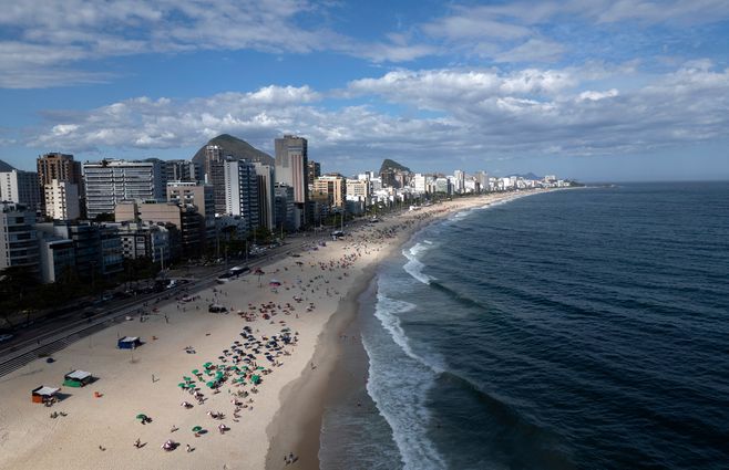 Playas de Brasil contaminadas causan más casos de diarrea del viajero. Foto: AFP