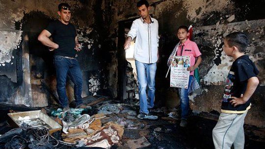 nino palestino casa quemado vivo AFP