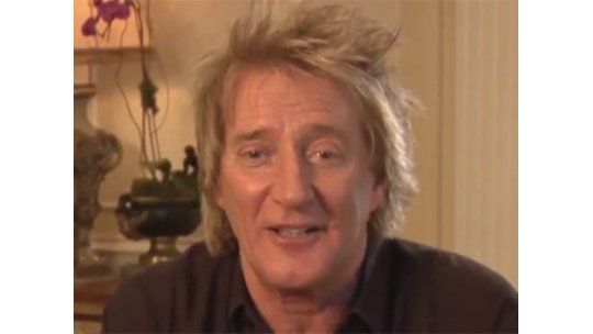 Rod Stewart grabó un mensaje para sus seguidores uruguayos