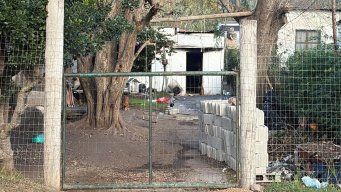 Foto: Subrayado. Casa donde ocurrió el ataque a tiros y con bomba molotov.