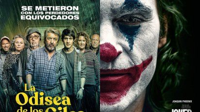 dos films superan cada uno los 100.000 espectadores: la odisea de los giles y guason