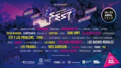 fest contrapedal: un intensivo de shows de vanguardia de uruguay y la region en montevideo