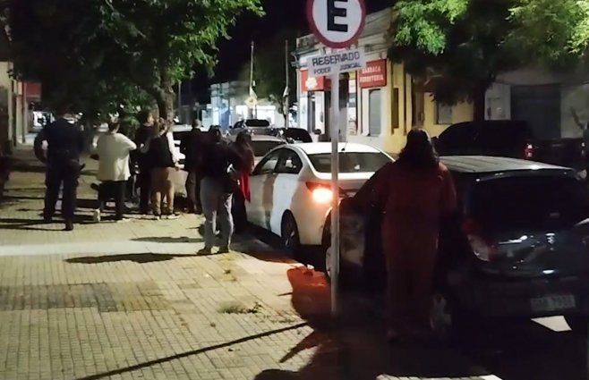 Foto: Subrayado. Salida del imputado del Poder Judicial, en Artigas.