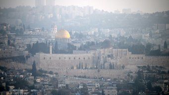Foto: AFP. Vista de Jerusalem, capital de Israel.