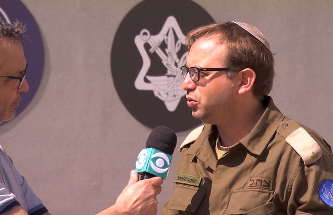 Roni Kaplan, vocero del Ejército de Israel.&nbsp; &nbsp;