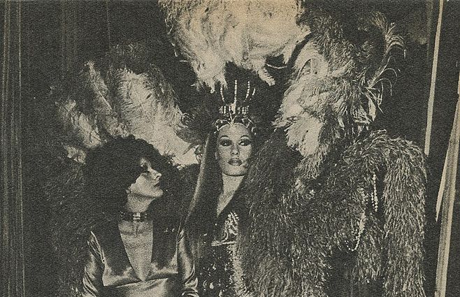 Con Norma Pons en el Maipo (1970)