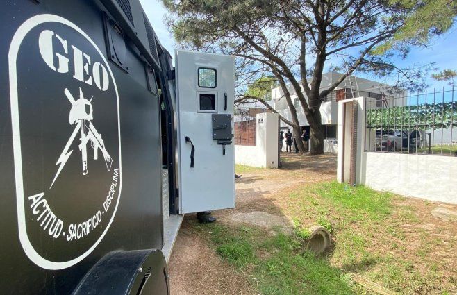 Foto: Subrayado. Vivienda del allanamiento, en Médanos de Solymar.