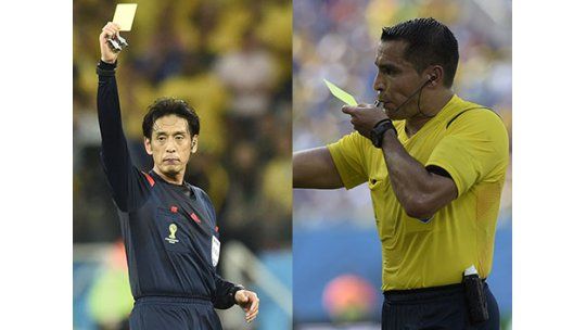 Nishimura y el mexicano que no vio la mordida elegidos por FIFA