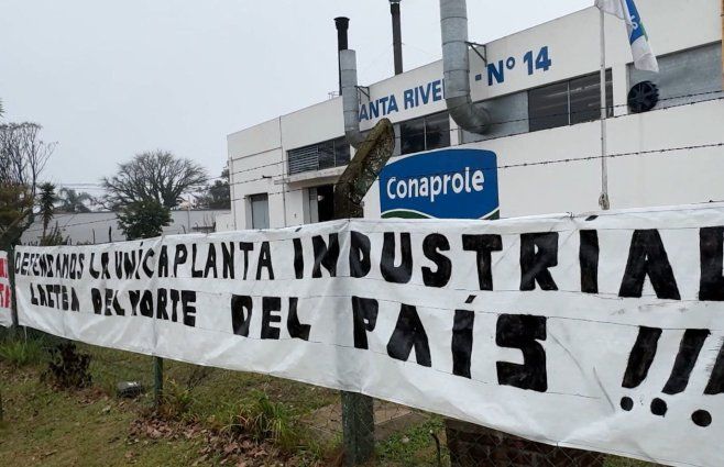 Foto: Subrayado. Planta 14 de Conaprole en Rivera.