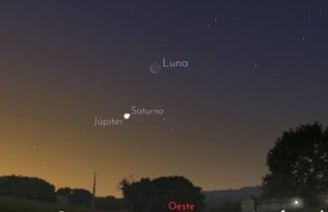 Este 21 de diciembre por la noche que l superposición de planeta genere su máxima expresión. 