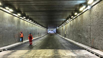 desde las 8 de la manana se habilita el transito hacia el centro por el tunel de avenida italia