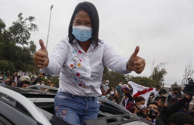 Keiko Fujimori, en las puertas de la presidencia en Perú