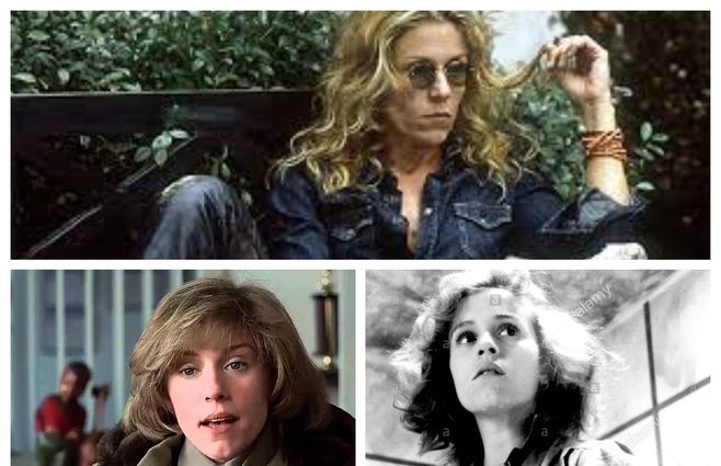 Arriba: Laurel Canyon (2002). Abajo: Fargo&nbsp; (1996), Simplemente sangre (1983)