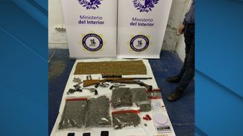 narcos distribuian drogas bajo la modalidad de delivery en minas; hay tres detenidos
