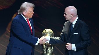 Trump e Infantino. Foto: AFP&nbsp;