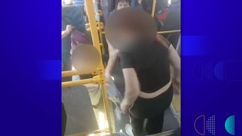 policia identifico a dos mujeres que pelearon en un omnibus de ucot; sindicato expresa mucha preocupacion