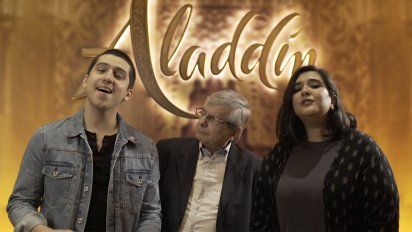 jerry velazquez y annie rojas, los actores que prestaron sus voces a aladdin y jasmine