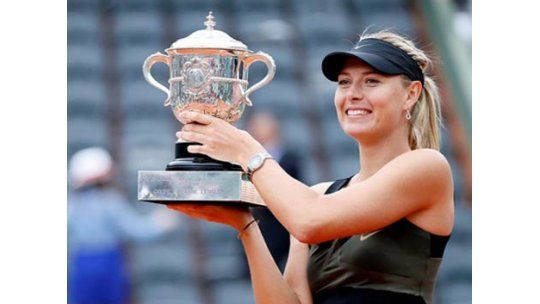 Sharapova ganó su primer Roland Garros