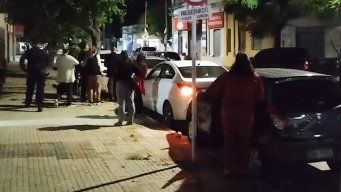 Foto: Subrayado. Salida del imputado del Poder Judicial, en Artigas.