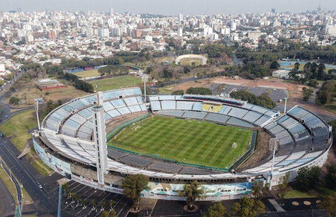 Foto: FocoUy. Estadio Centenario, Montevideo.