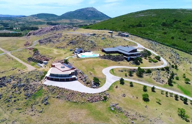 La mansión del matrimonio Balcedo-Fiege en Playa Verde, Maldonado.