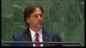 lacalle pou en onu: uruguay aca no viene a mendigar ni a hacer reclamos exagerados