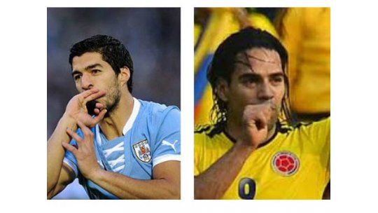 Falcao por encima de Luis Suárez para hinchas del Real Madrid