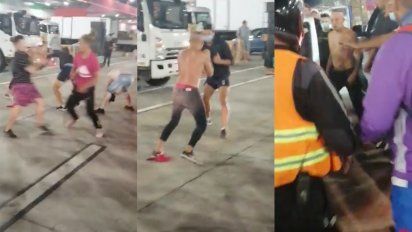 trabajadores de carga protagonizaron una trifulca y la uam les prohibio el ingreso