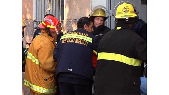 Incendio en una casa de electrodomésticos del Cordón