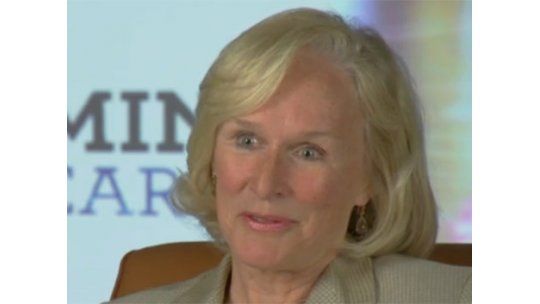 La famosa actriz Glenn Close vistará Uruguay en febrero