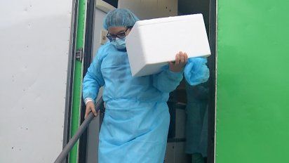 primera semana del barrio a barrio con 2.331 vacunados