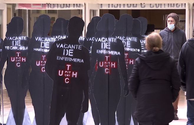 Sindicato del Hospital de Clínicas. Foto: archivo Subrayado.