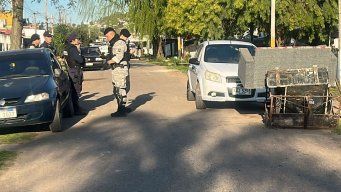 Escena del triple homicidio en Casabó el 3 de octubre de 2025.