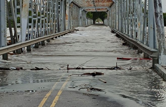 Florida, puente de Piedra Alta. Foto: Emilio Rodríguez, corresponsal de Subrayado.