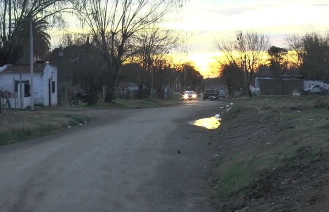 El barrio en Durazno donde ocurrió el homicidio.
