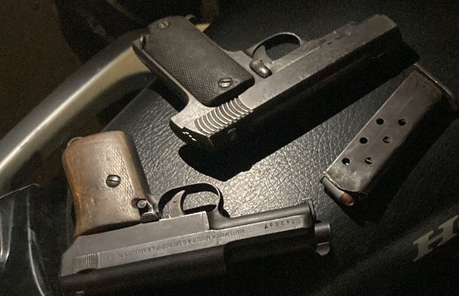 Foto cedida a Subrayado. Lo incautado tras la persecución.