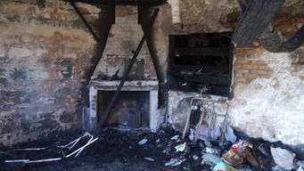 lo perdimos todo: incendio intencional a vivienda de persona no vidente dejo perdidas totales y riesgo de derrumbe